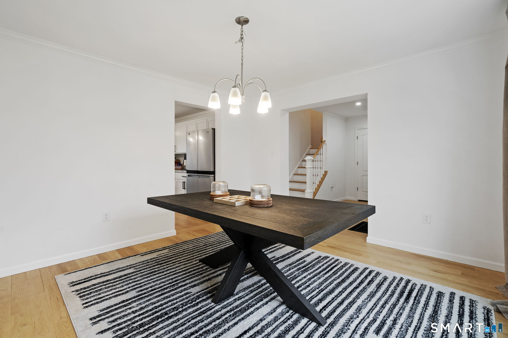 156 Dayton Road Bridgeport, CT 06606 - Photo 16 of 28 a view of a workspace with furniture and wooden floor