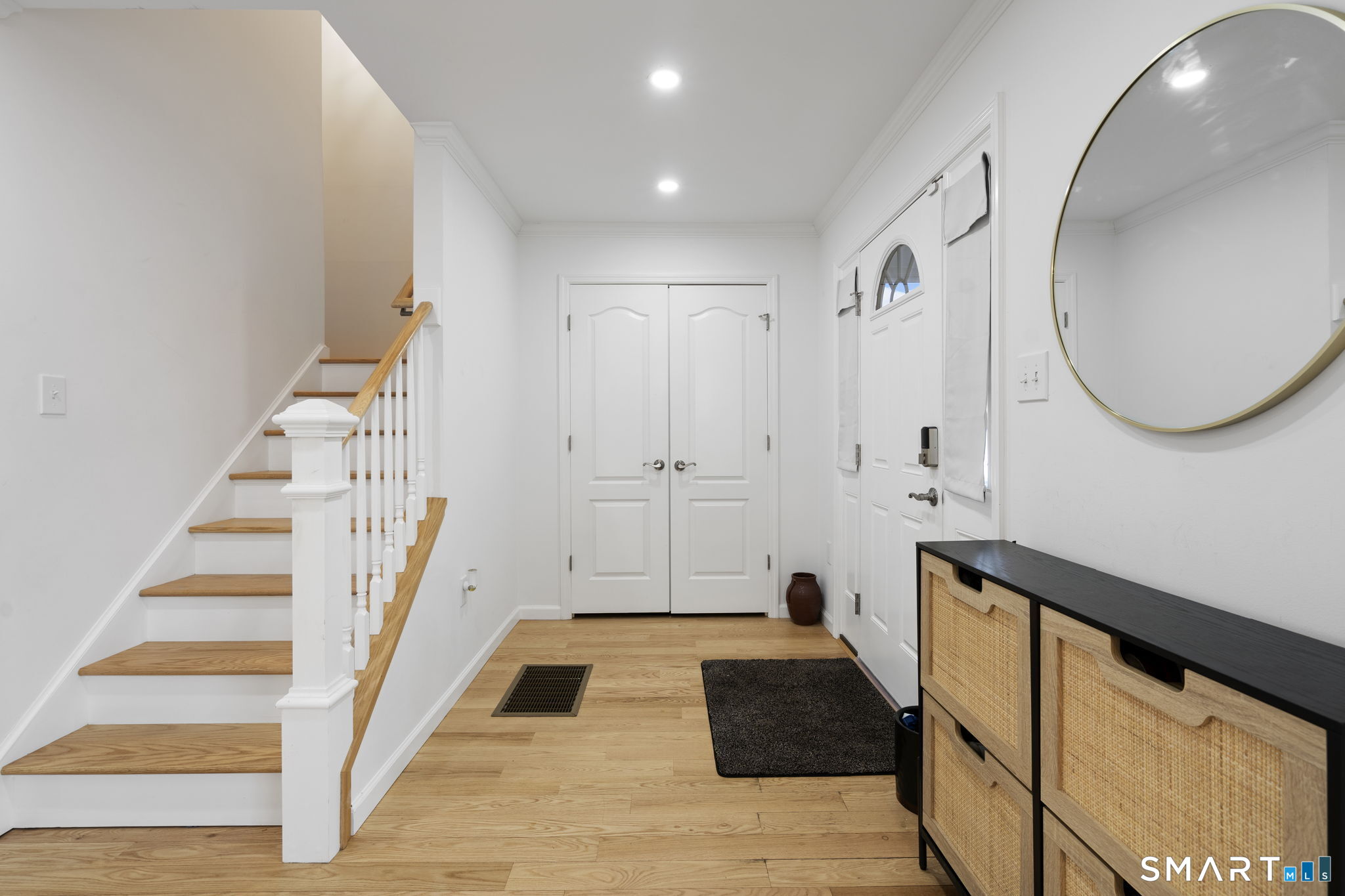 156 Dayton Road Bridgeport, CT 06606 - Photo 23 of 28 a bathroom with a sink and a mirror