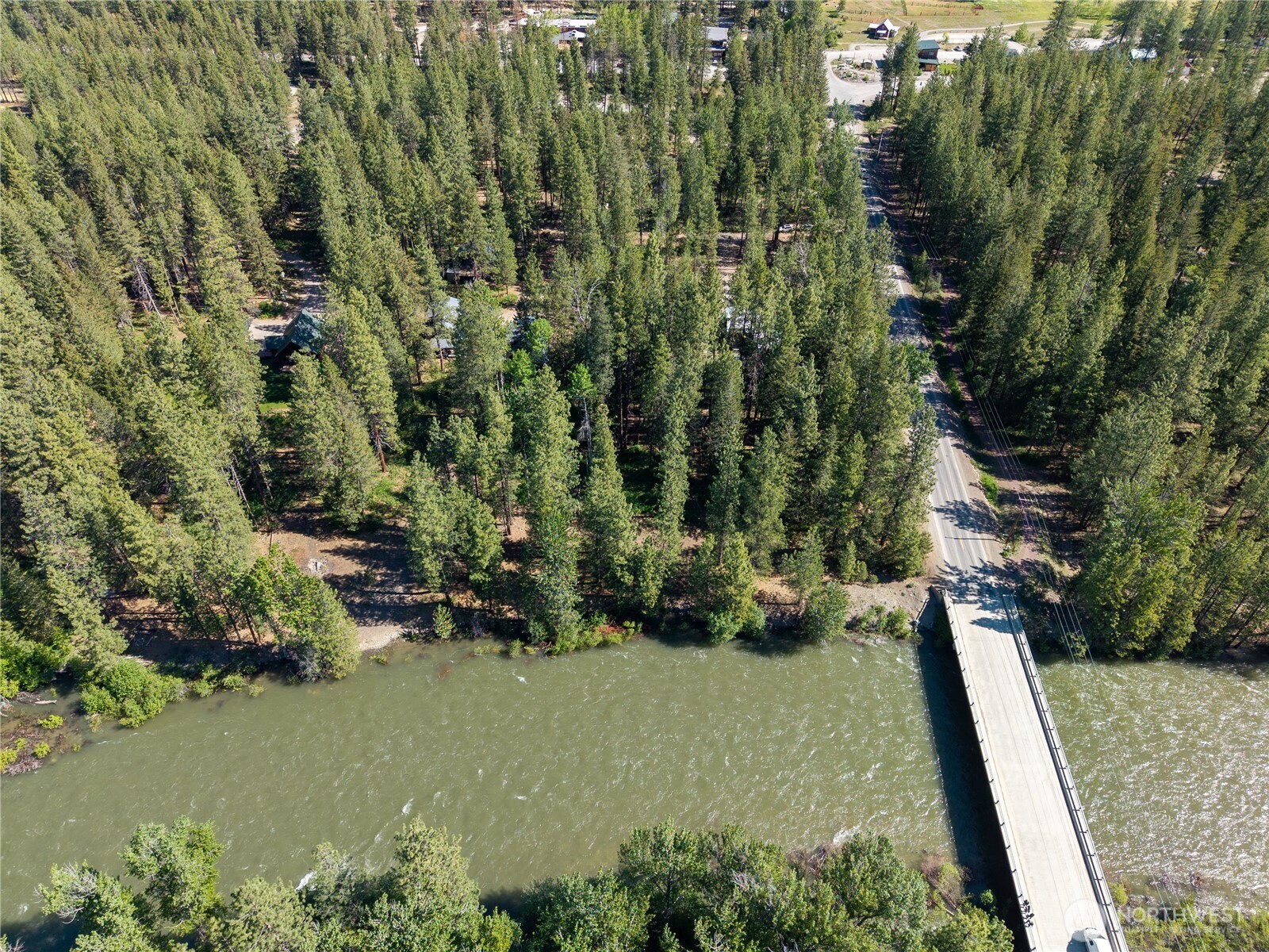 3 Mazama Bridge Road Mazama, WA 98833 - Photo 20 of 29 an aerial view of a house with a yard