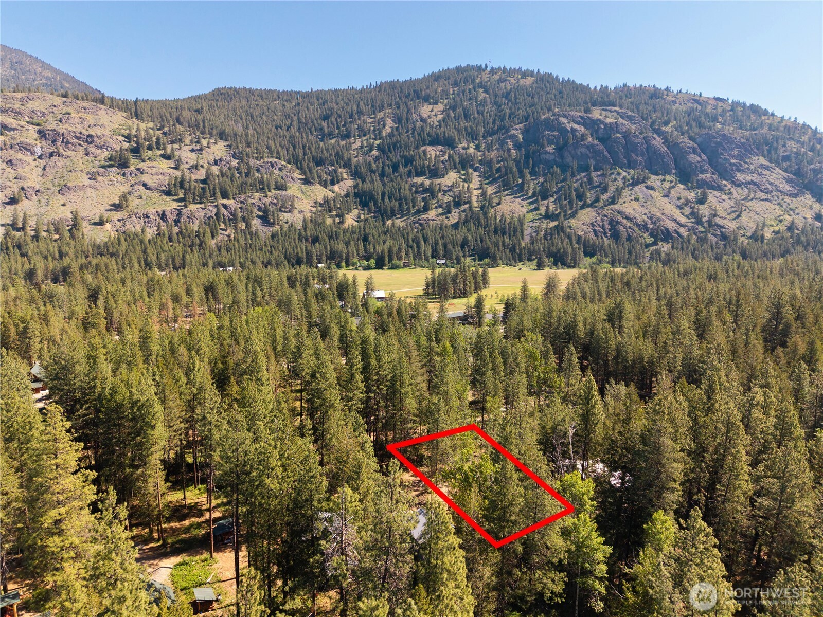 3 Mazama Bridge Road Mazama, WA 98833 - Photo 2 of 29 an aerial view of residential building and trees