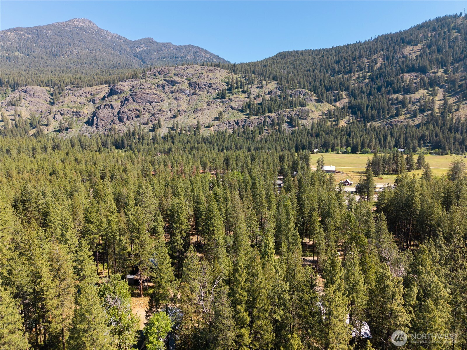 3 Mazama Bridge Road Mazama, WA 98833 - Photo 7 of 29 a view of a city and mountains
