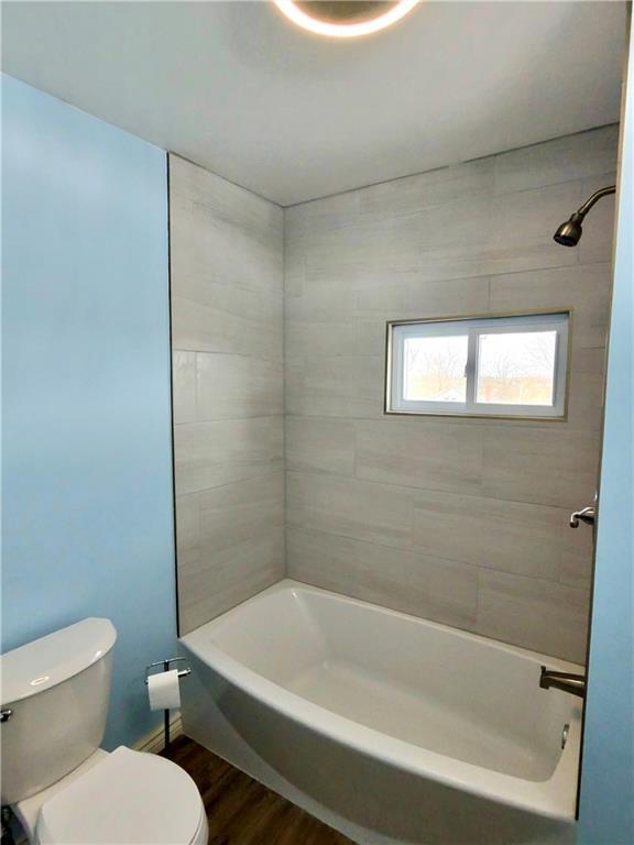 514 Ridge Avenue Canonsburg, PA 15317 - Photo 9 of 20 a bath room with a toilet a bath tub and a shower