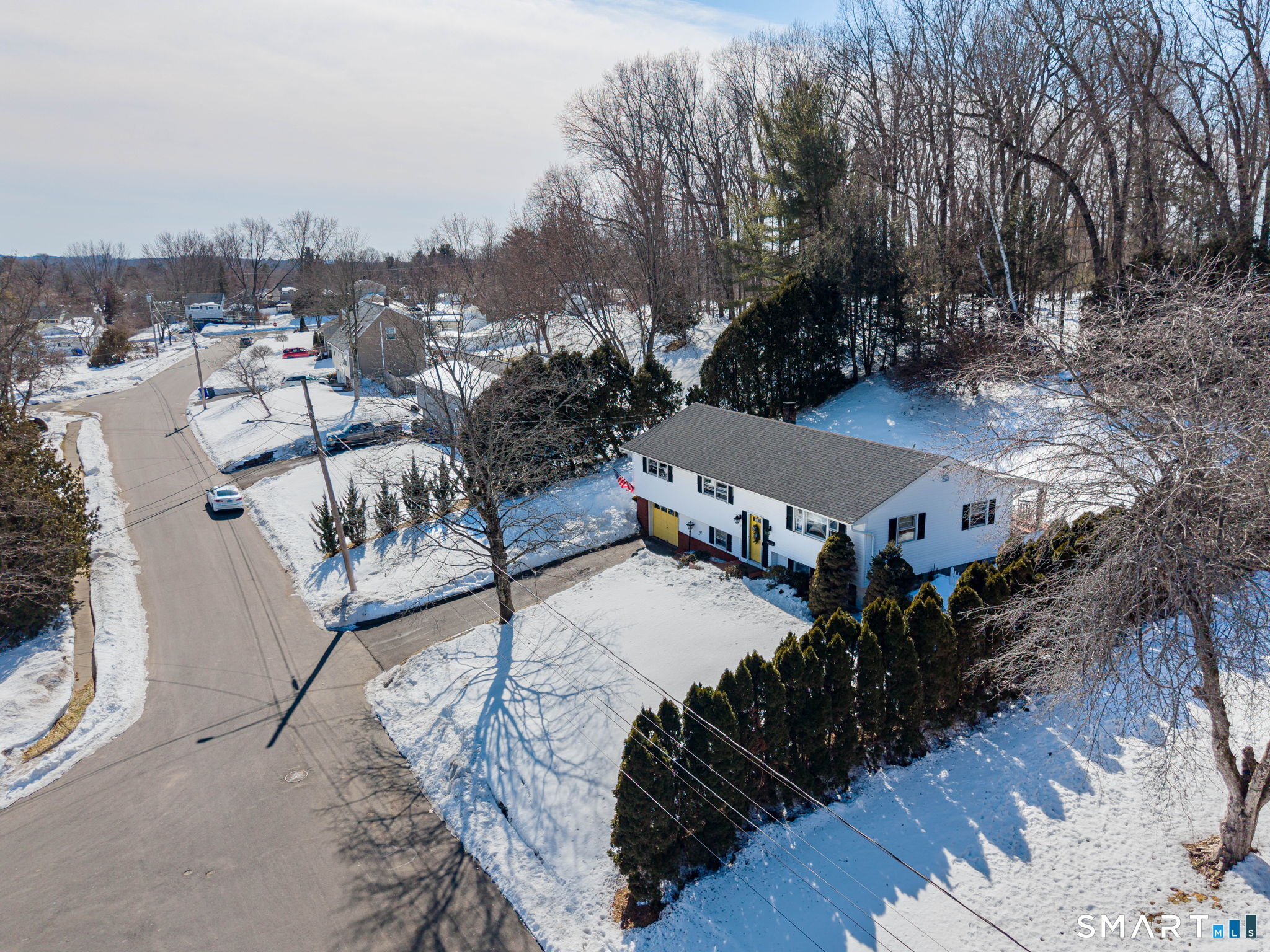 9 Hale Road Enfield, CT 06082 - Photo 32 of 40 a view of a house with a yard