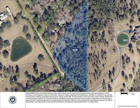 $80,000 | Lot 15-c-2 Lot 15-c-2 Persimmon Lane, Abita Springs, LA 70420