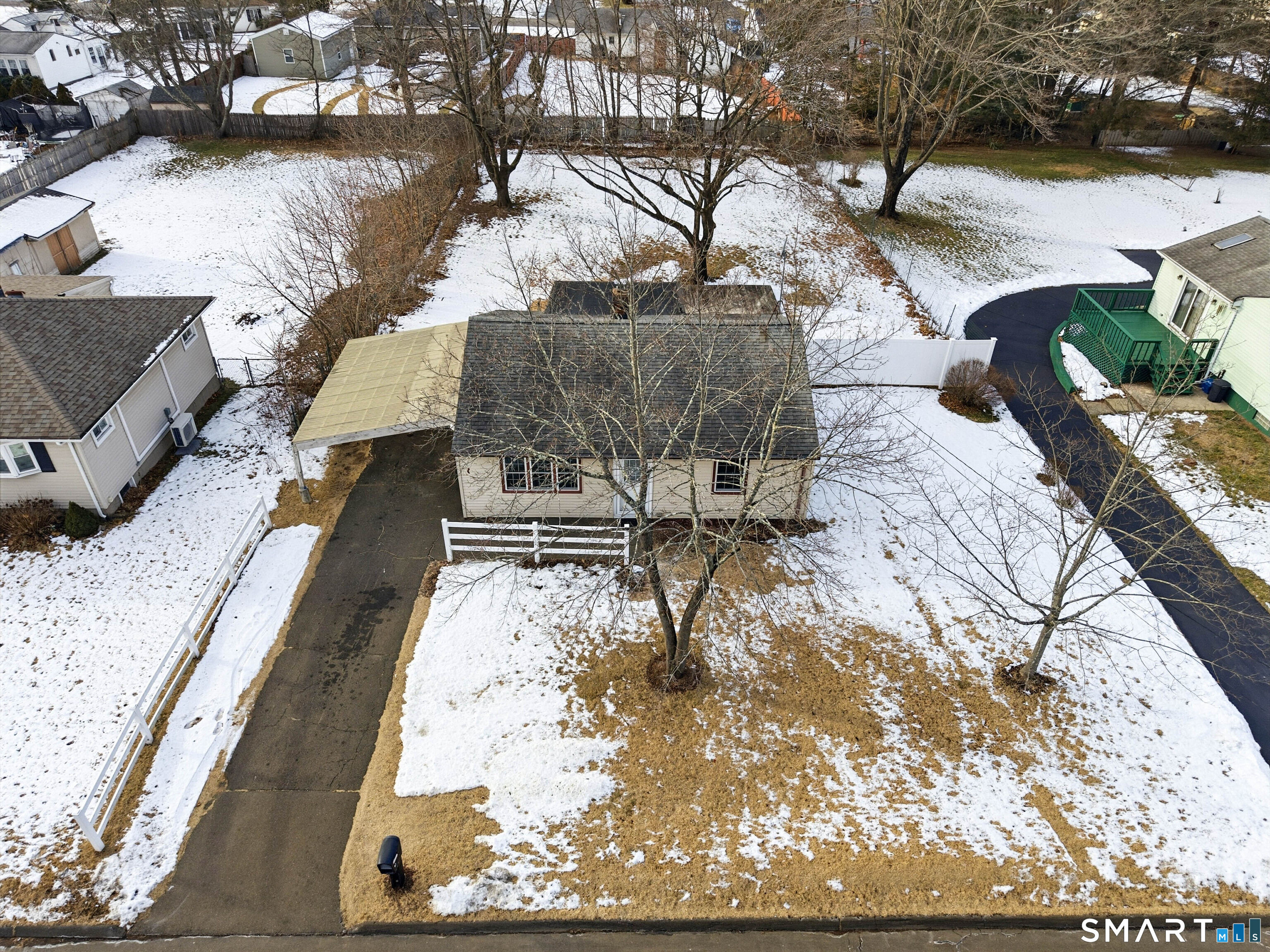 57 Hellstrom Road East Haven, CT 06512 - Photo 34 of 36 a view of a backyard of the house