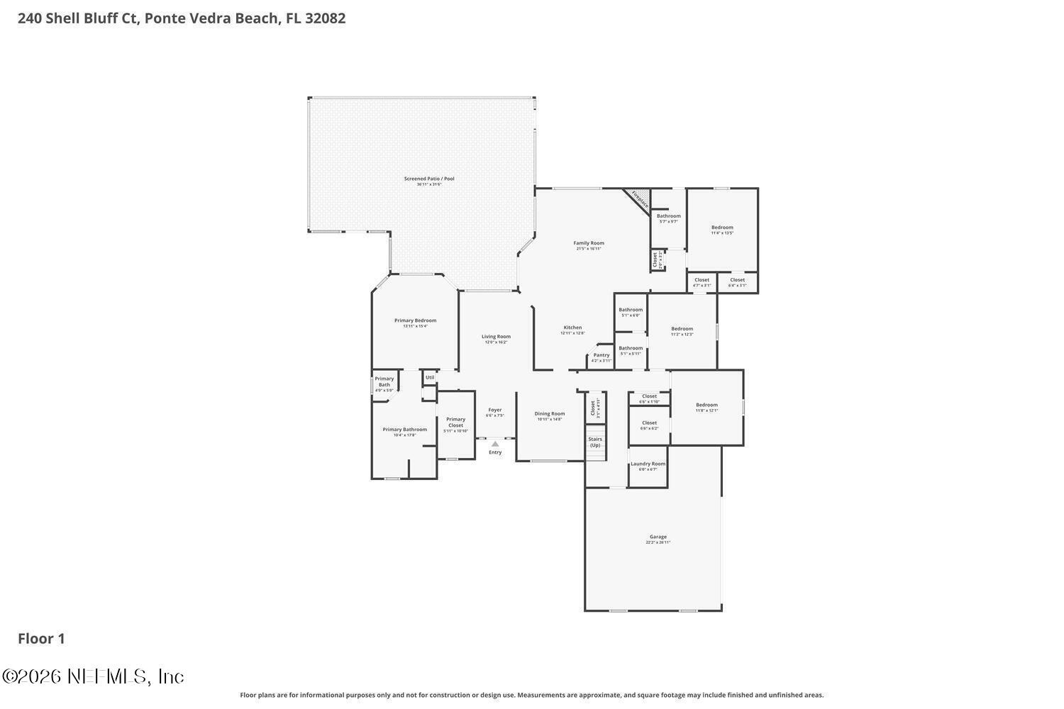 240 Shell Bluff Court Ponte Vedra Beach, FL 32082 - Photo 43 of 53 Floor1-014-003-1500x1000