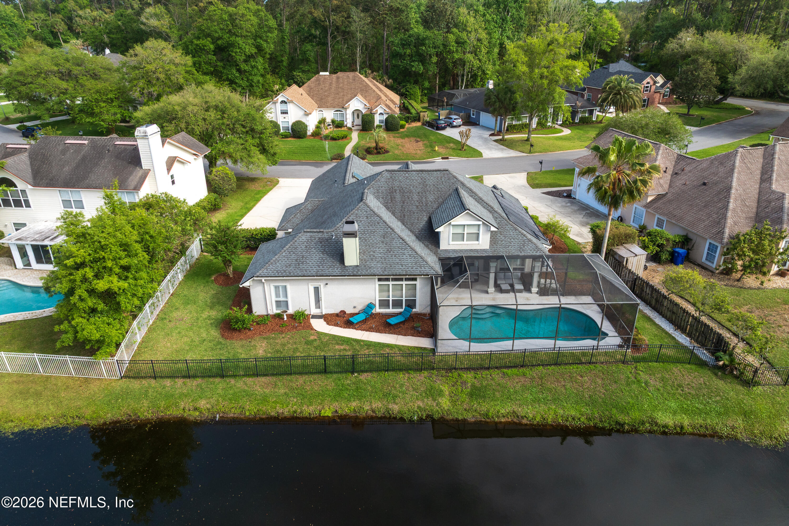 240 Shell Bluff Court Ponte Vedra Beach, FL 32082 - Photo 48 of 53 an aerial view of a house
