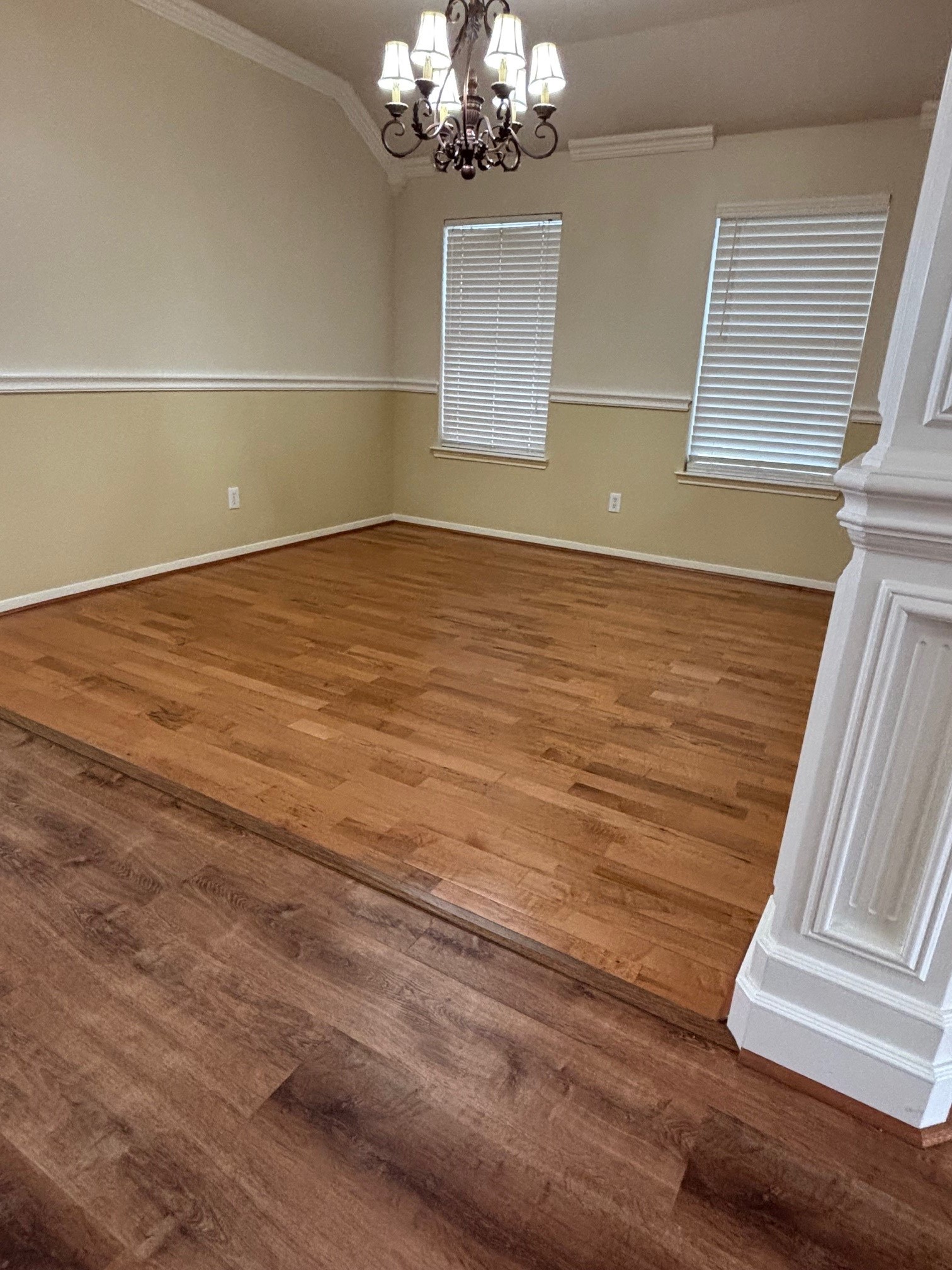 903 Christopher Baytown, TX 77521 - Photo 7 of 19 a view of wooden floor and windows in a room