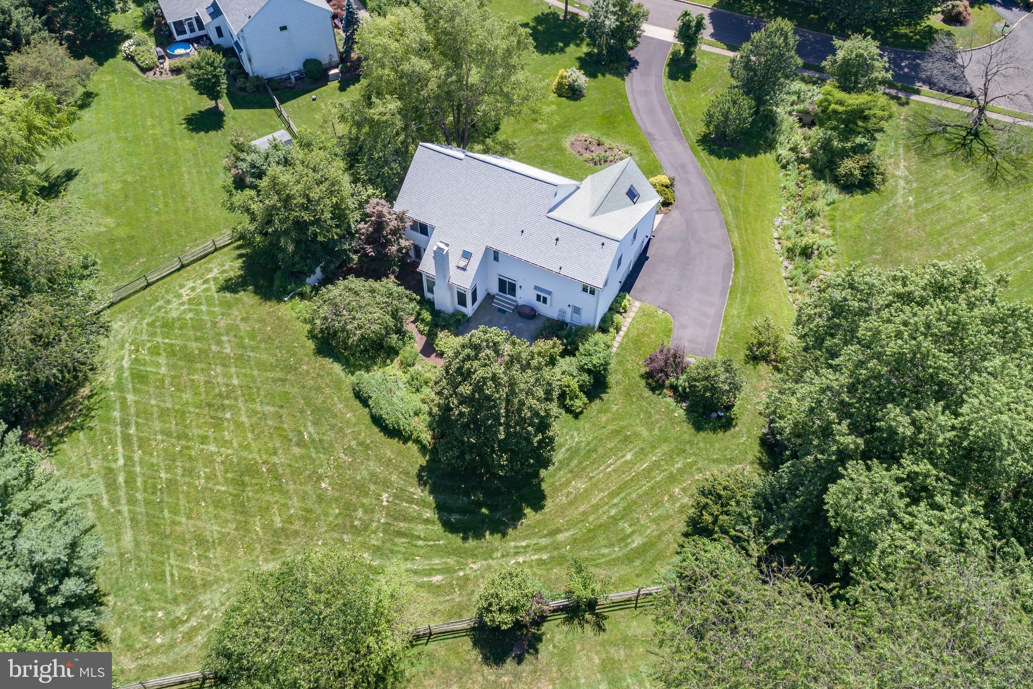 3545 Lakeview Circle Doylestown, PA 18902 - Photo 3 of 32 Aerial of Backyard