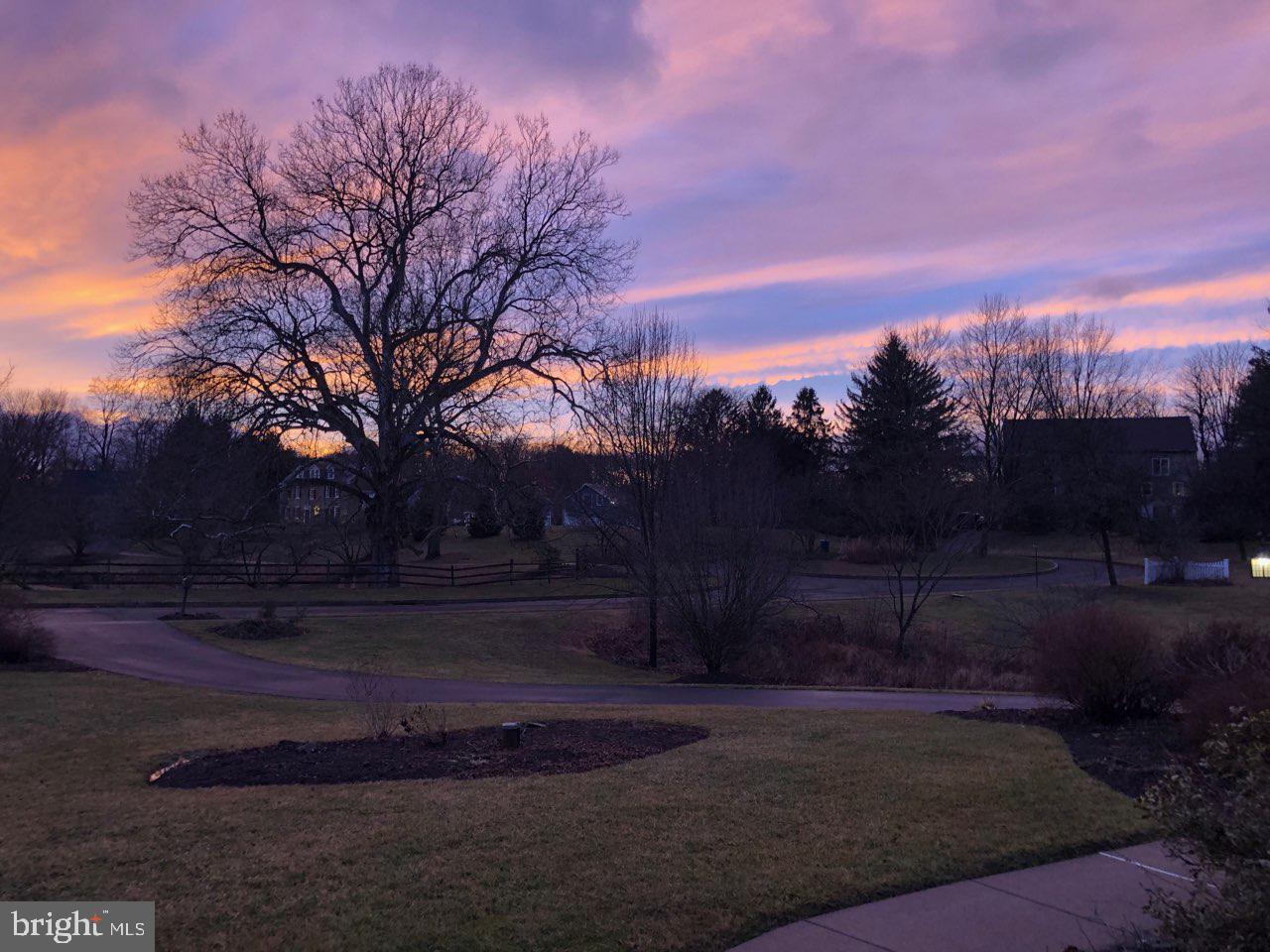 3545 Lakeview Circle Doylestown, PA 18902 - Photo 6 of 32 Beautiful View from the Front of the Home