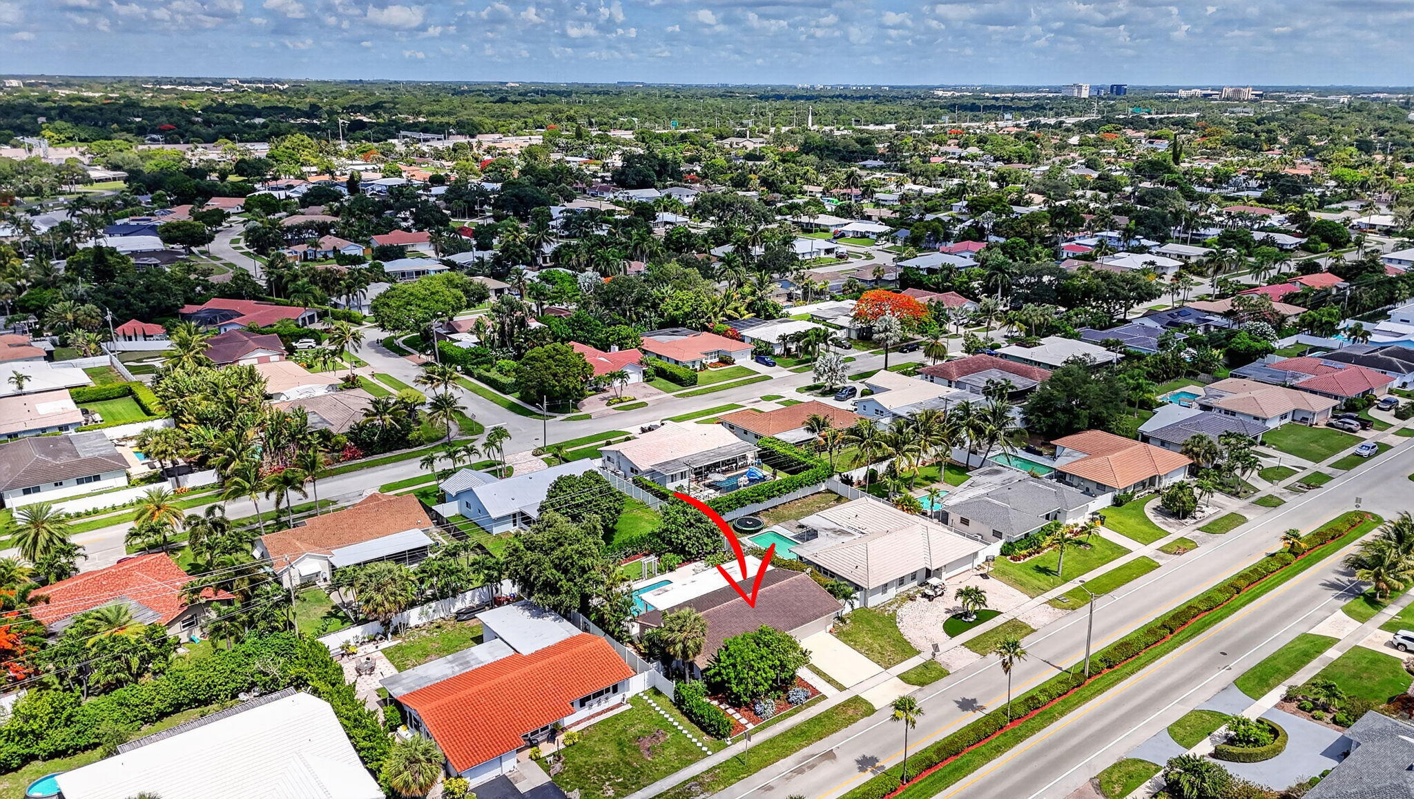 1207 Southwest 12th Avenue Boca Raton, FL 33486 - Photo 37 of 41 Aerial View