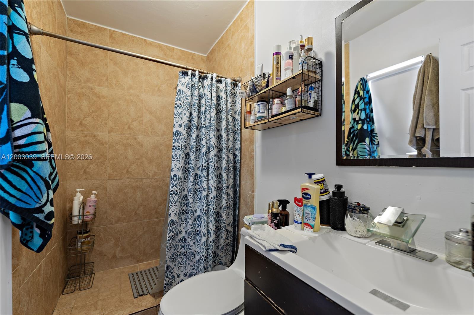 3921 Southwest 124th Court Miami, FL 33175 - Photo 21 of 22 a bathroom with a sink and a mirror