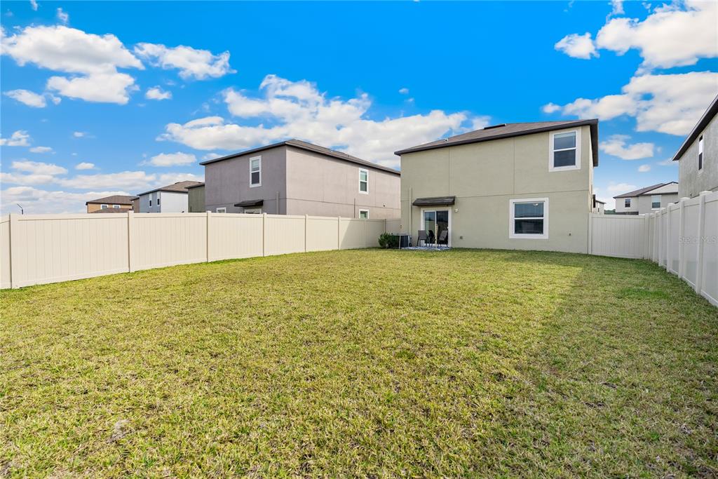 9313 Lemon Drop Loop Ruskin, FL 33573 - Photo 24 of 29 a view of a backyard of the house