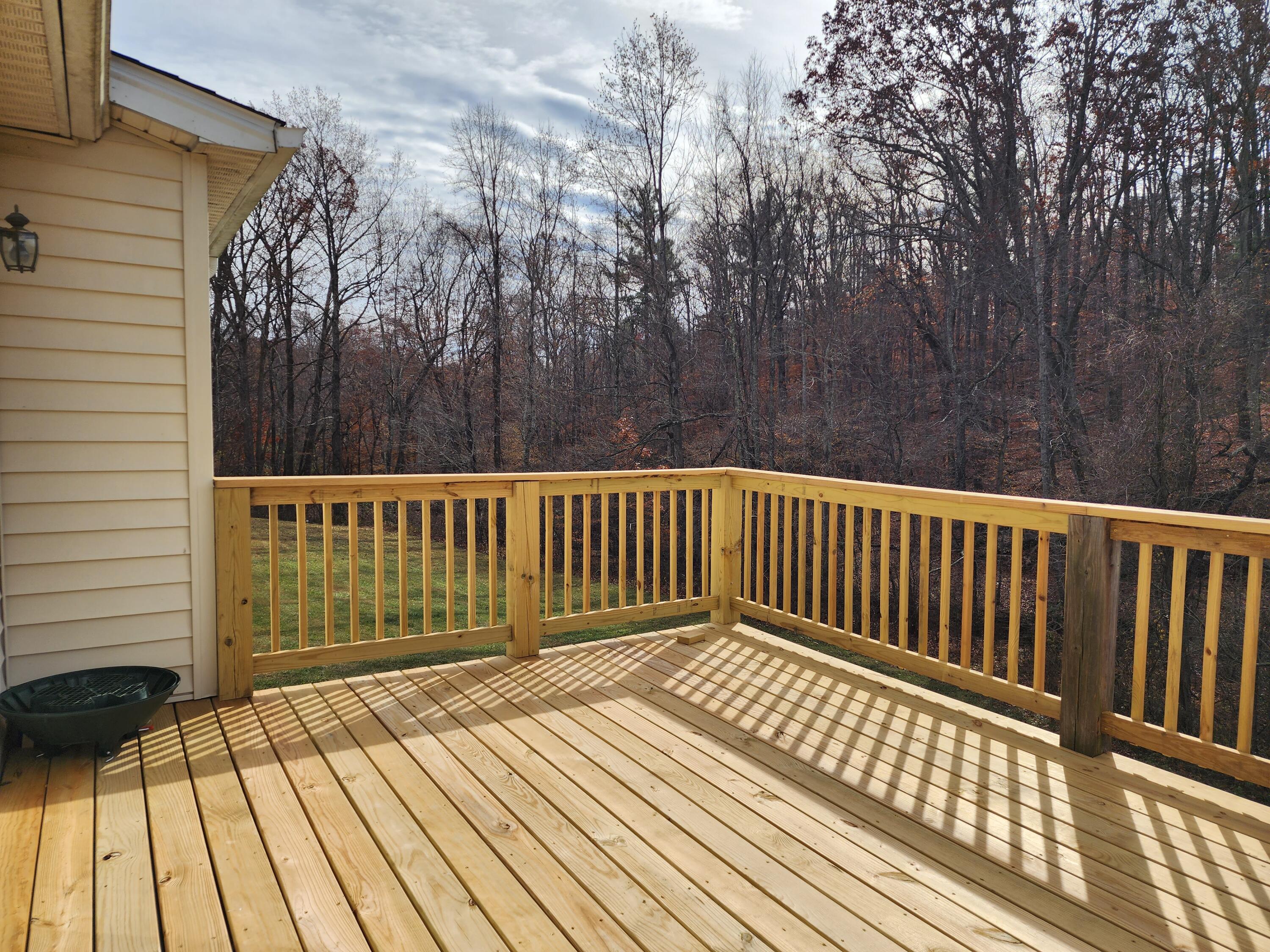 1189 Foothills Road Callaway, VA 24067 - Photo 11 of 21 a view of a wooden deck