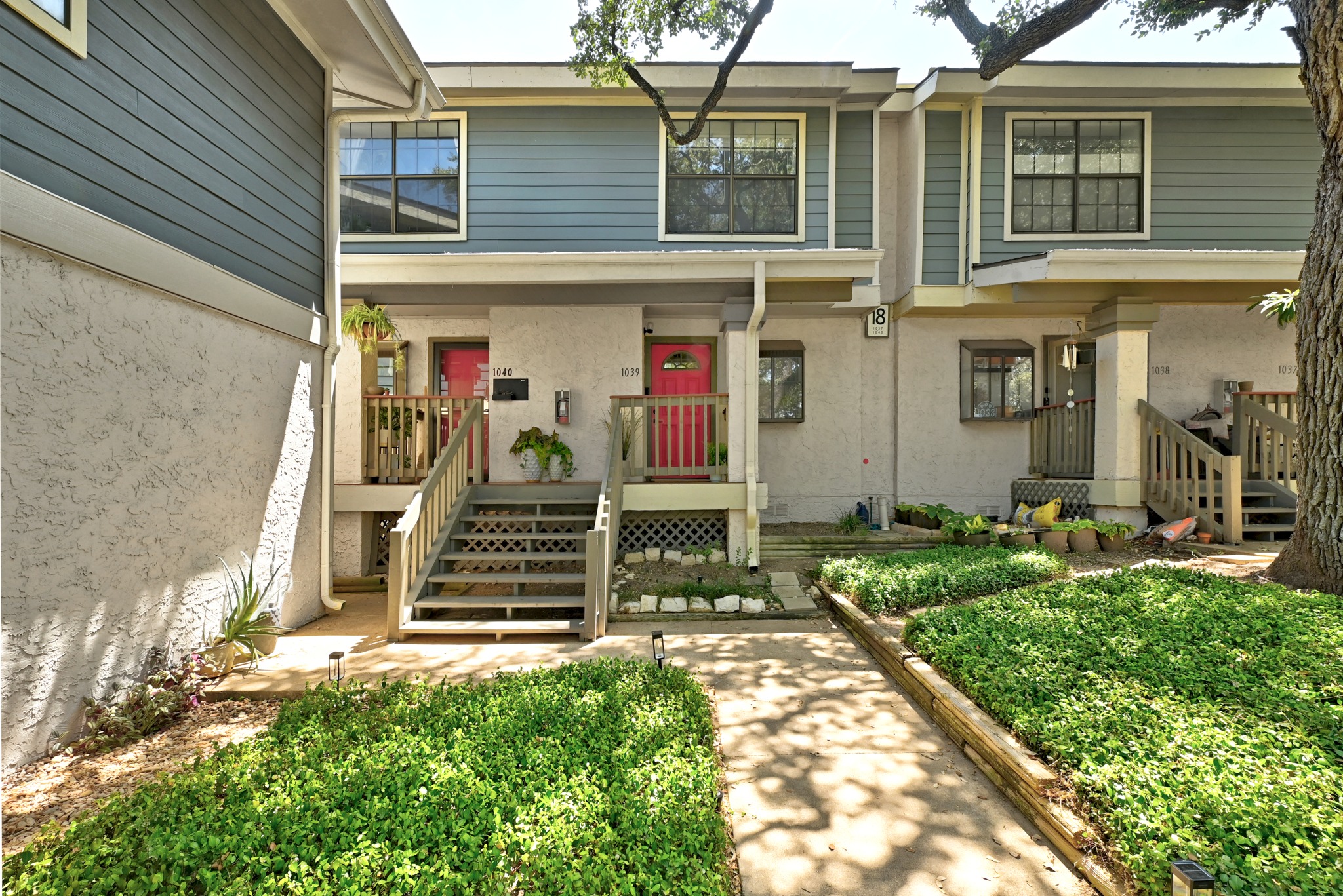 2215 Post Road, Unit 1039 Austin, TX 78704 - Photo 32 of 40 Peacefully tucked away at the back of the complex just a short stroll to the newly resurfaced community pool.