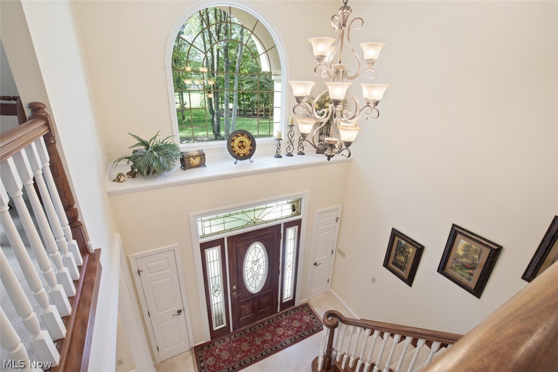 3133 Austintown Warren Road Mineral Ridge, OH 44440 - Photo 24 of 33 View of front foyer area (from second floor)
