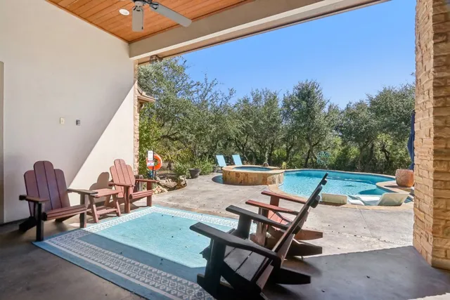 a view of a ocean from a balcony