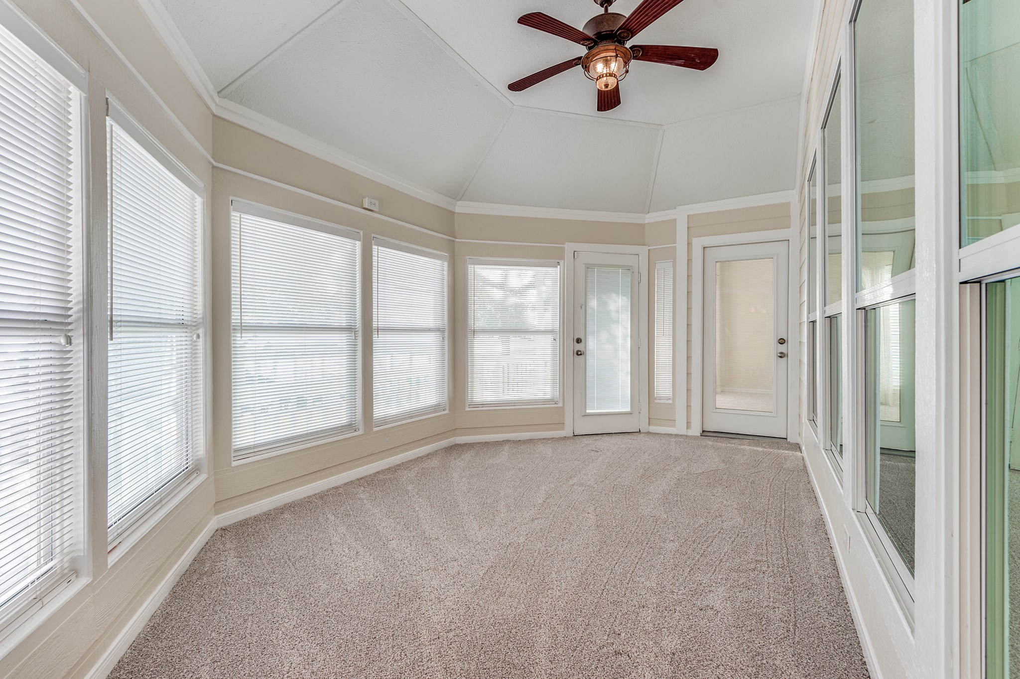 341 Sam Houston Loop Point Blank, TX 77364 - Photo 13 of 36 a view of an empty room with a window