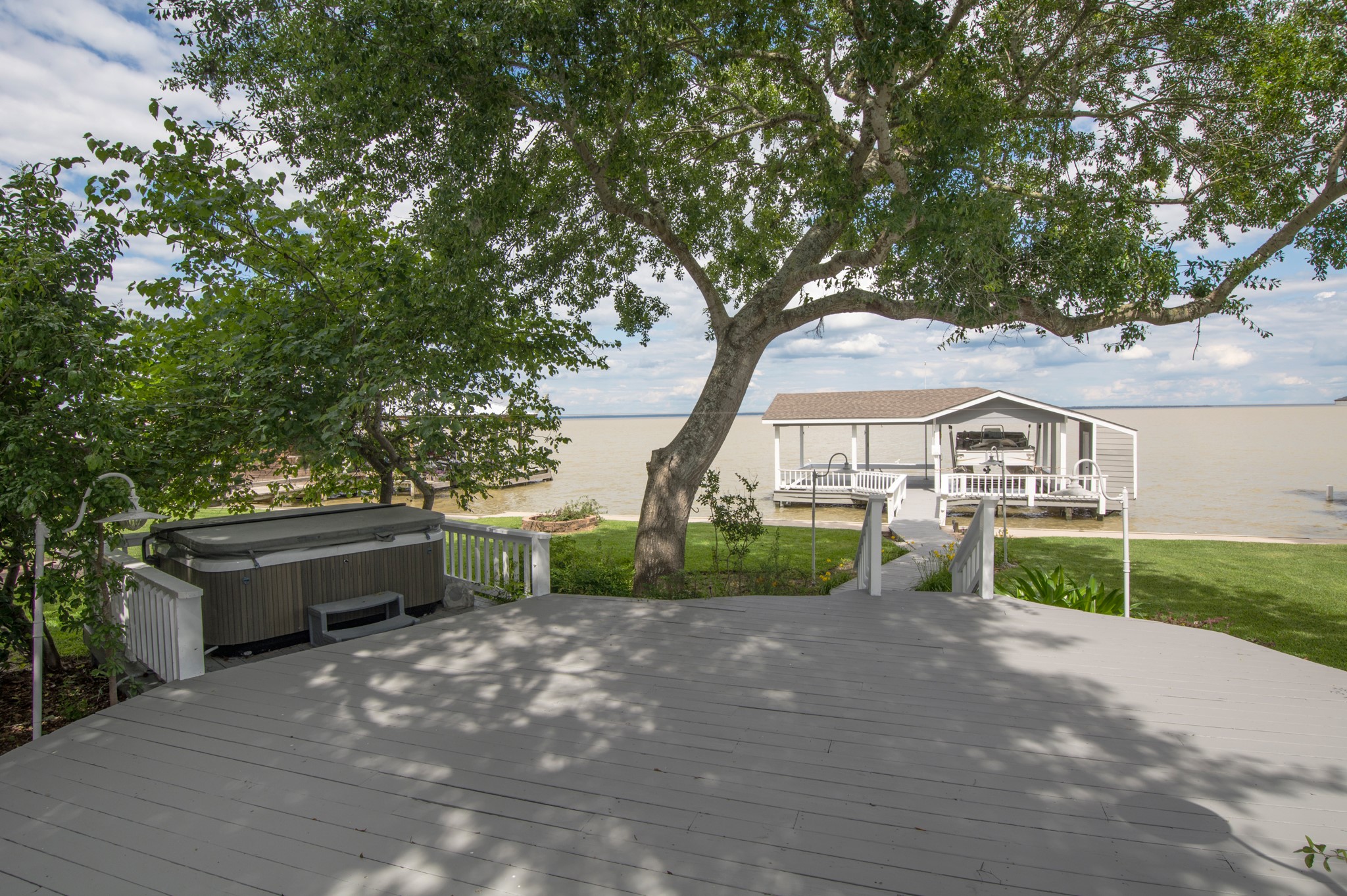 341 Sam Houston Loop Point Blank, TX 77364 - Photo 26 of 36 a view of house with outdoor space and entertaining space
