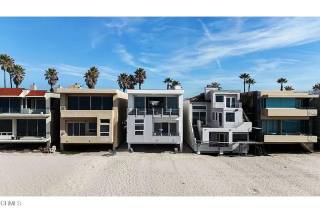 a view of an ocean beach