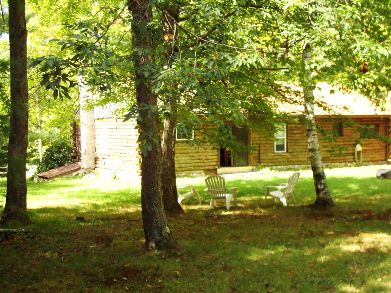 20 George Carter Road Becket, MA 01223 - Photo 2 of 10 a view of yard with small fountain