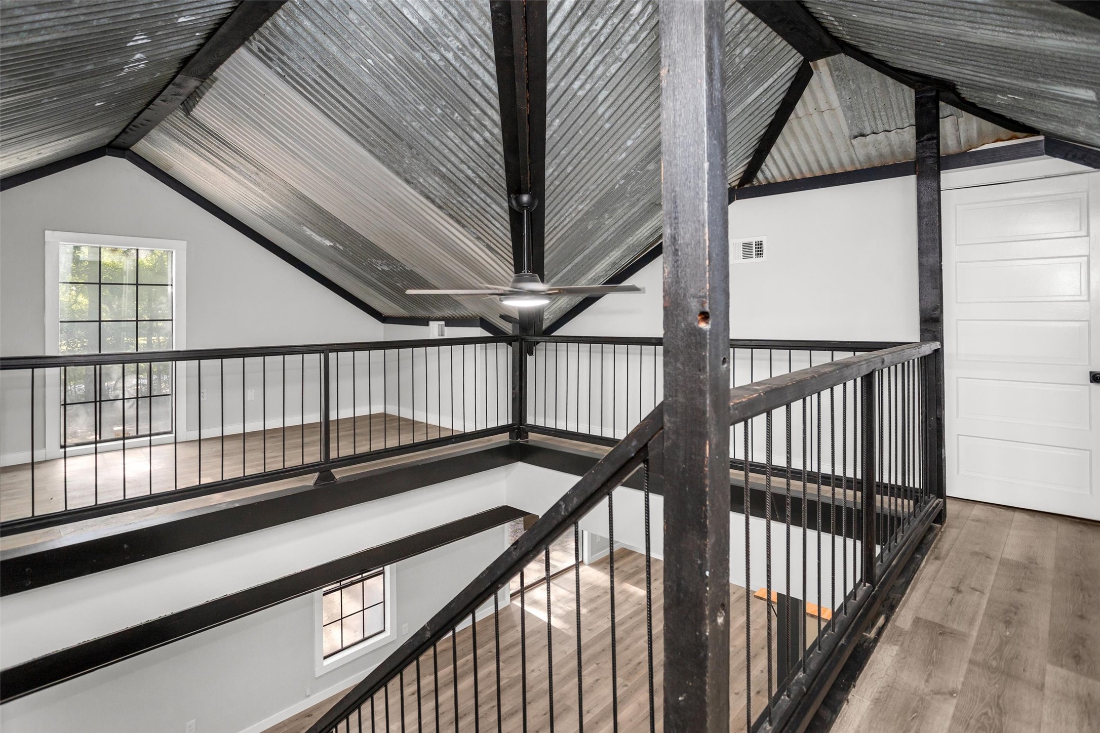 170 Noble Street Lovelady, TX 75851 - Photo 19 of 23 a view of balcony with wooden floor