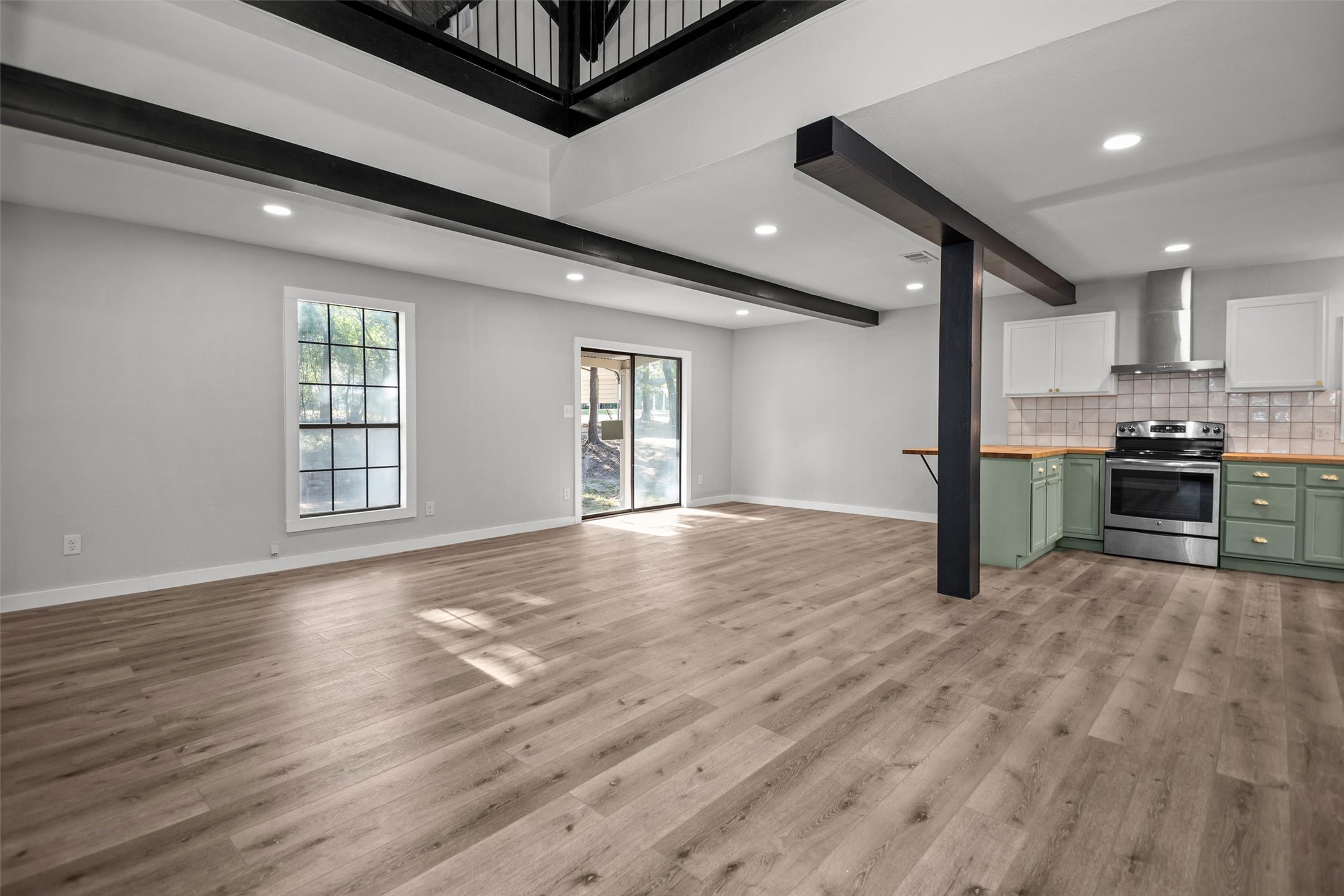 170 Noble Street Lovelady, TX 75851 - Photo 6 of 23 a view of kitchen and windows