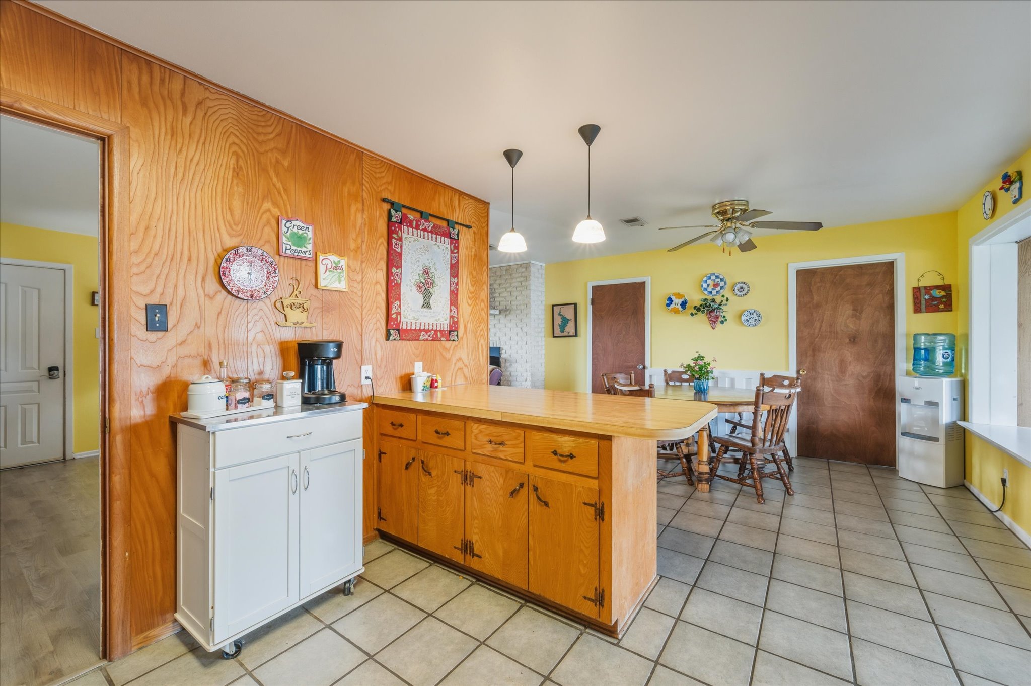 210 Lake Loop Tow, TX 78672 - Photo 11 of 28 Island kitchen space with coffee bar set up.