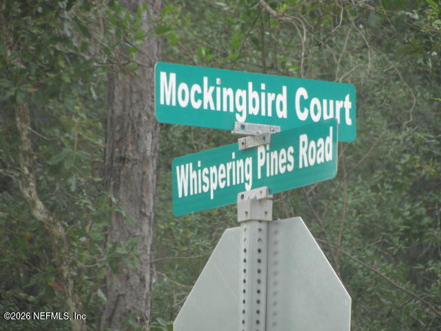 200 Mockingbird Court Georgetown, FL 32139 - Photo 18 of 30 WHISPERING PINES CORNER ROAD SIGN - IMG