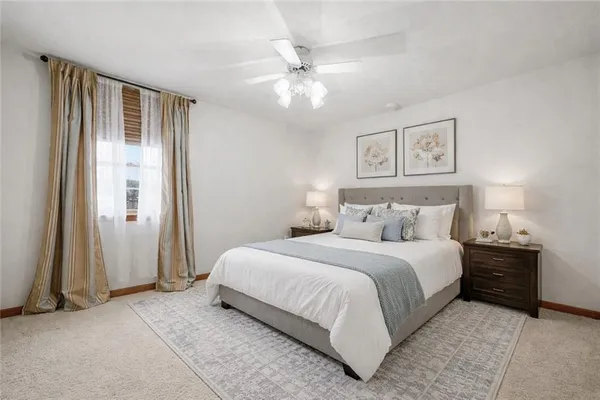 a view of empty room
