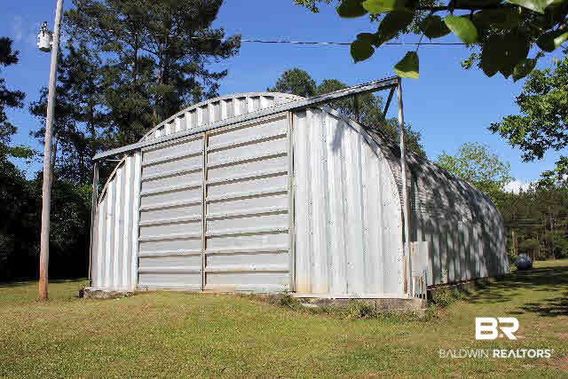 12836 Anna's Way Stapleton, AL 36578 - Photo 41 of 43 With double sliding doors Tax records show 2500 SF All metal & Concrete floor