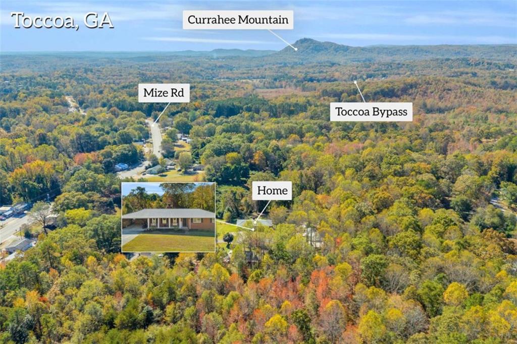 97 Williams Street Toccoa, GA 30577 - Photo 48 of 55 a sign broad in front of the red brick house