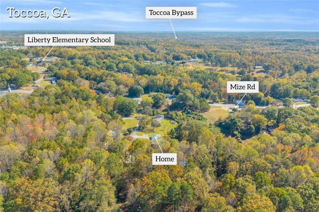 97 Williams Street Toccoa, GA 30577 - Photo 50 of 55 a view of a city