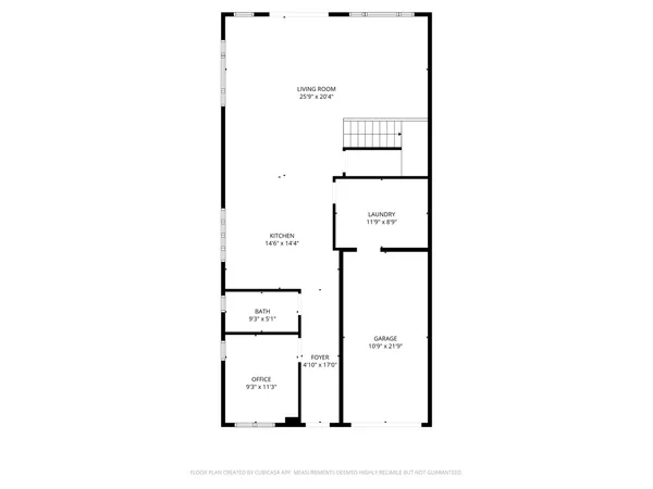 a picture of a floor plan
