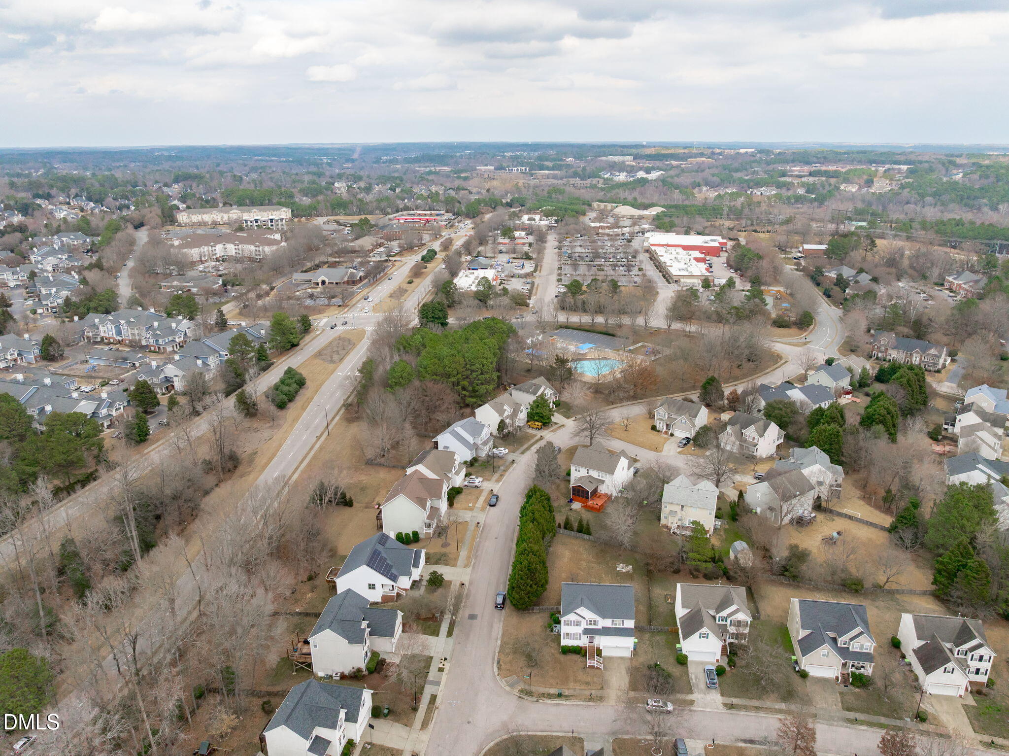2501 Springfield Park Drive Raleigh, NC 27614 - Photo 44 of 44 an aerial view of multiple house