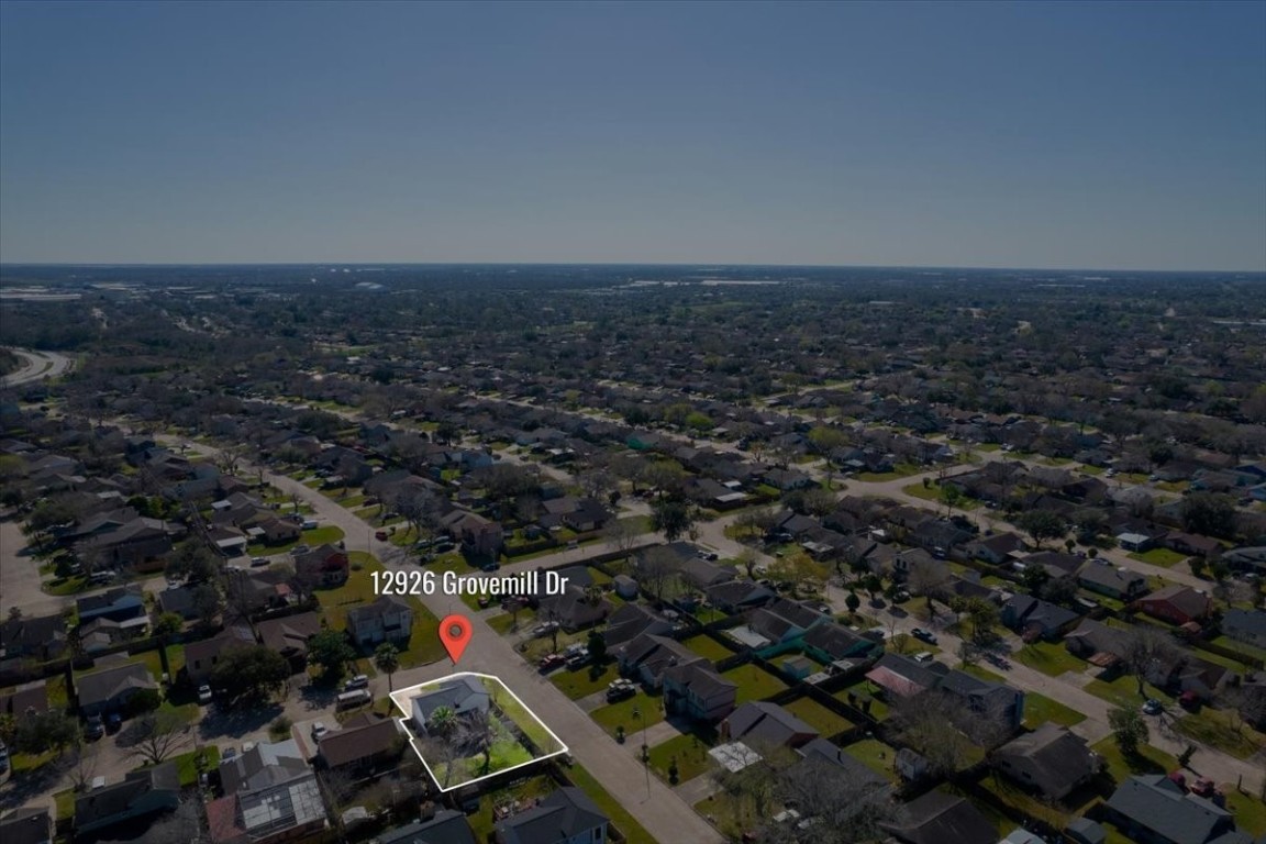 12926 Grovemill Drive Houston, TX 77045 - Photo 29 of 30 an aerial view of a city