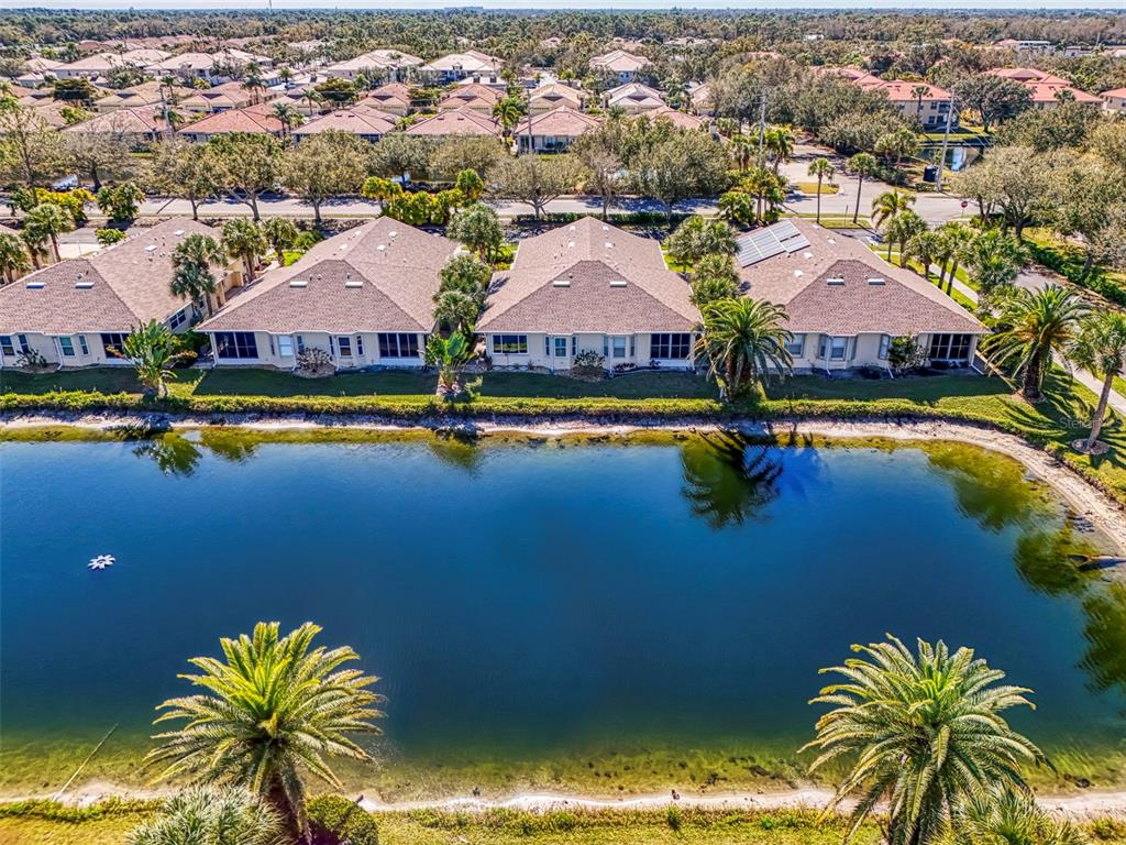 1771 Fountain View Circle Venice, FL 34292 - Photo 48 of 59 an aerial view of residential houses with outdoor space and swimming pool