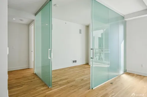 a view of wooden floor