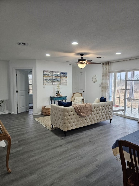 2001 1st Street Bayside, TX 78340 - Photo 12 of 26 a living room with furniture and a wooden floor