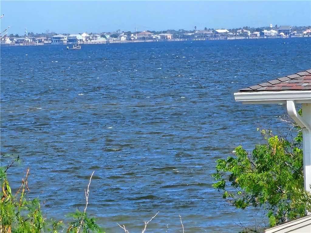 2001 1st Street Bayside, TX 78340 - Photo 25 of 26 an aerial view of a house with a lake view