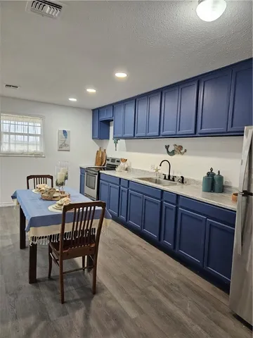 a room with storage and utility