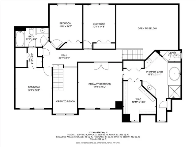 $660,000 | 3009 High Vista Walk, Woodstock, GA 30189