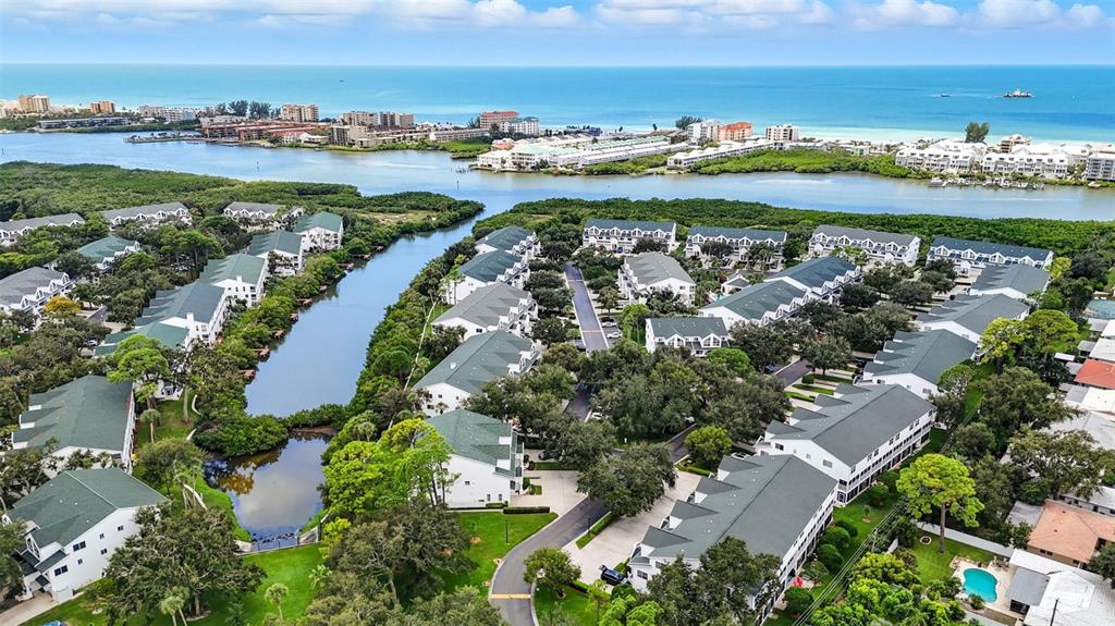 14879 Seminole Trail Seminole, FL 33776 - Photo 40 of 40 an aerial view of ocean and residential houses with outdoor space