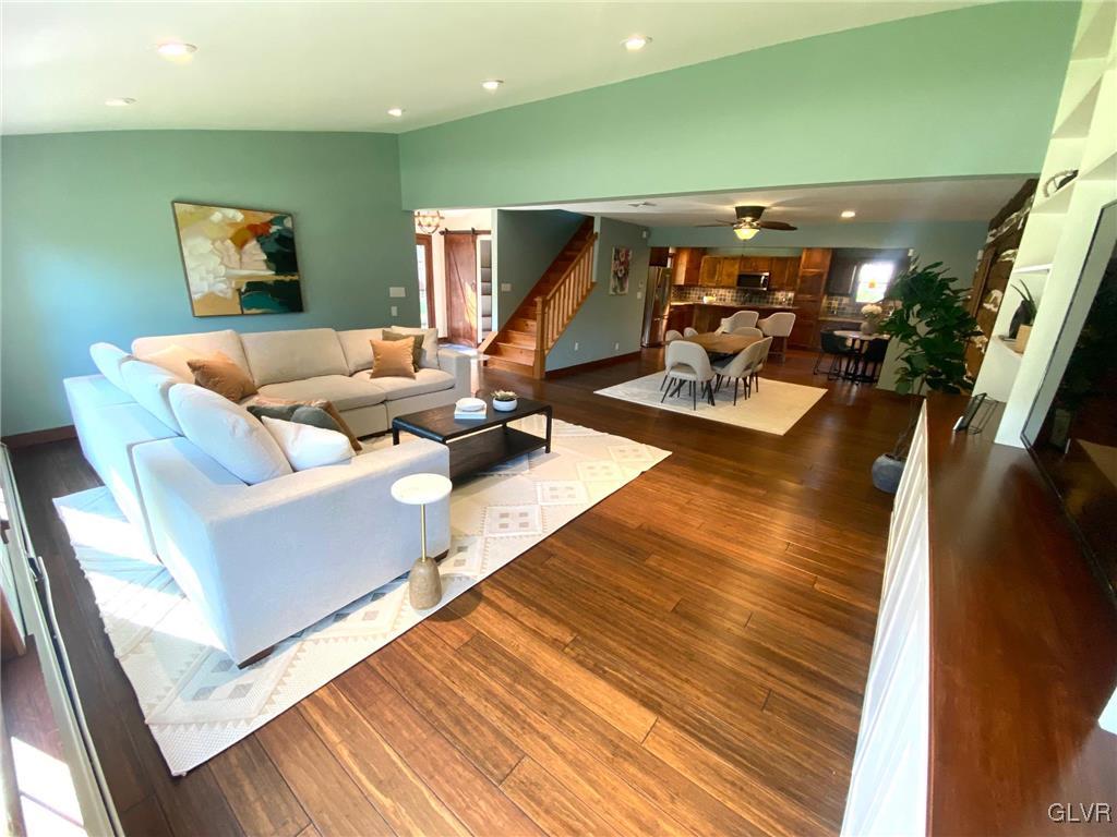 1665 Easton Road Hellertown, PA 18055 - Photo 7 of 37 a living room with furniture and a wooden floor