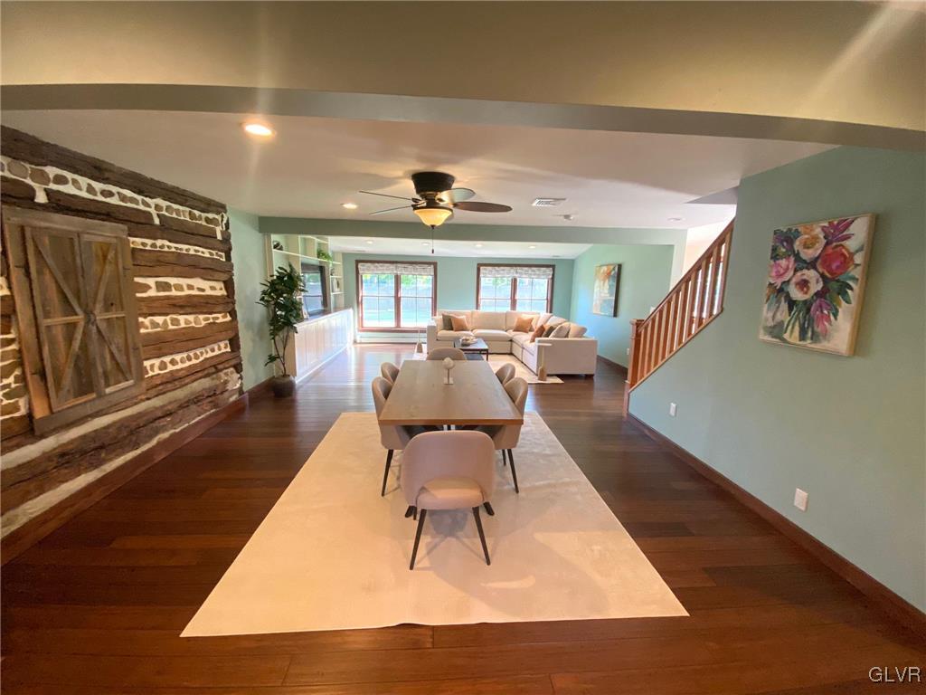 1665 Easton Road Hellertown, PA 18055 - Photo 8 of 37 a living room with furniture and a flat screen tv