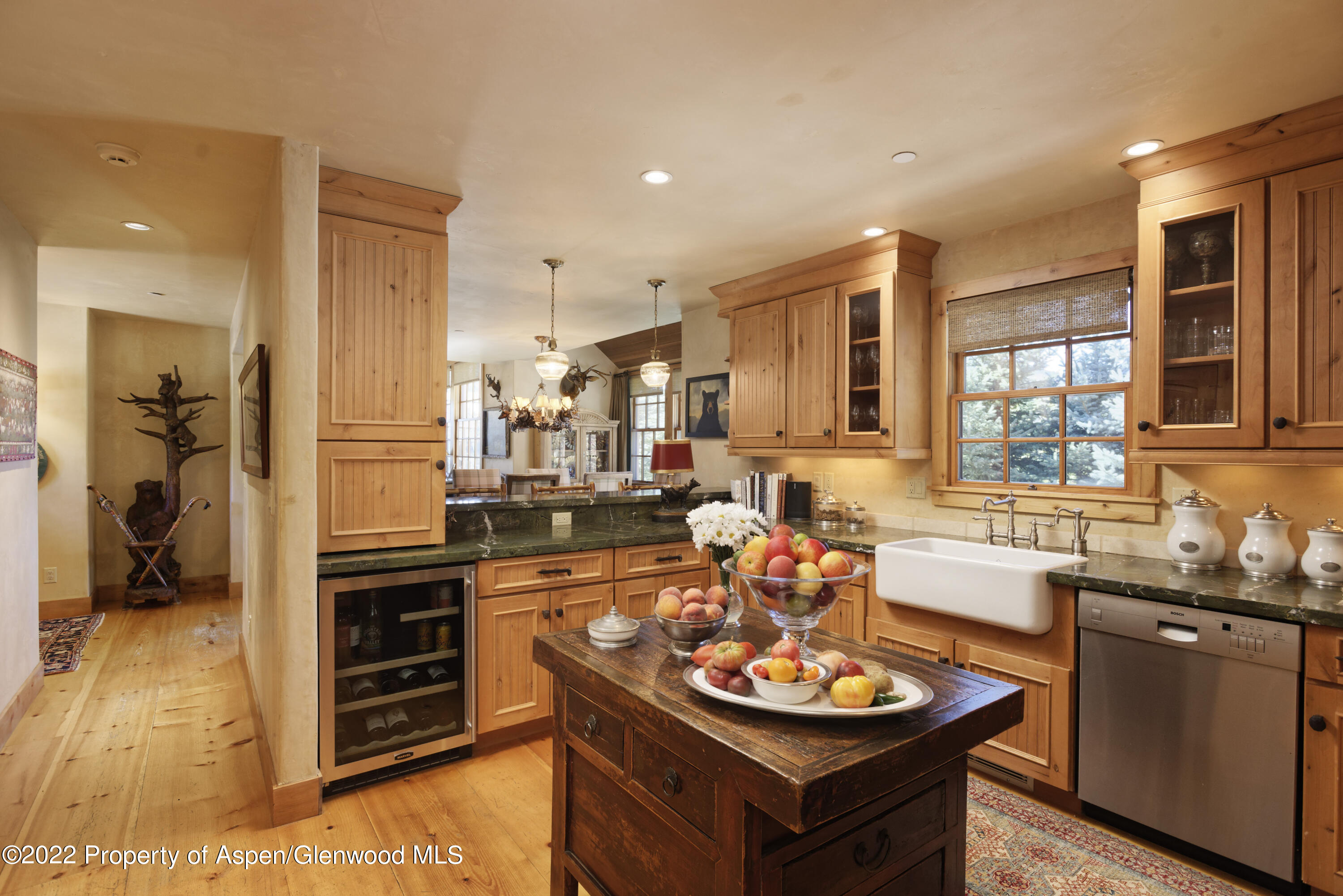 301 Stone Road Basalt, CO 81621 - Photo 14 of 45 a kitchen with a stove a sink and a refrigerator