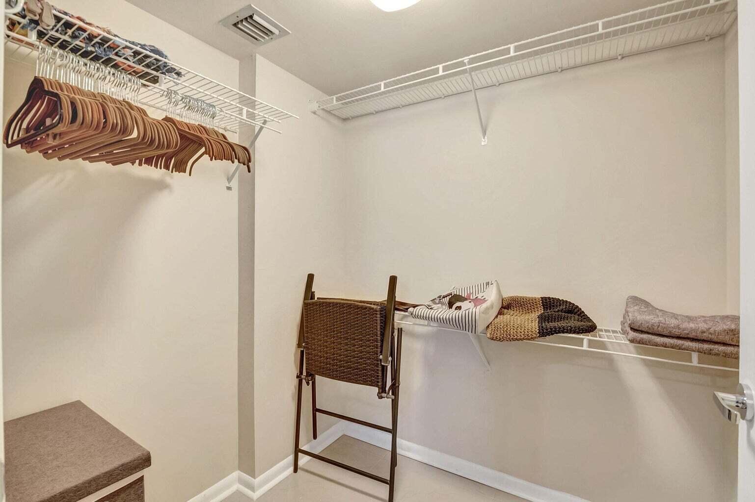 2707 North Ocean Boulevard, Unit D205 Boca Raton, FL 33431 - Photo 25 of 51 a view of a closet in a room