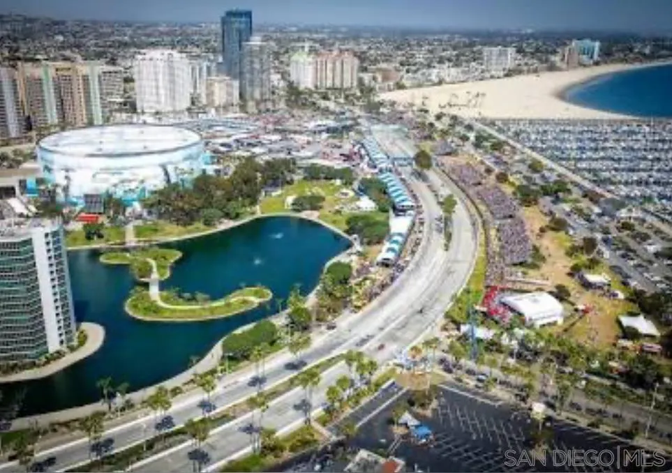 525 East Seaside Way, Unit 1607 Long Beach, CA 90802 - Photo 37 of 41 a view of a swimming pool with outdoor seating