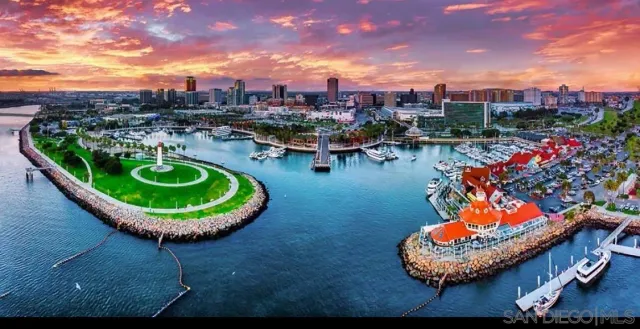 a view of a swimming pool with a lake view