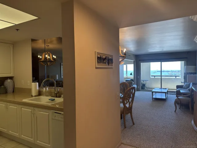 a view of a lobby area with furniture and windows